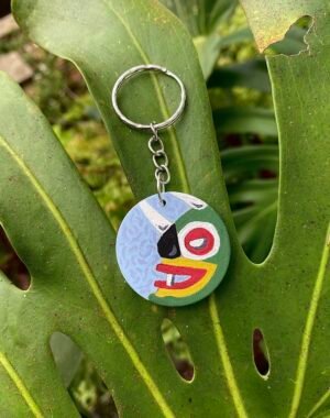 Llavero "Vejigante de Loíza, Puerto Rico"