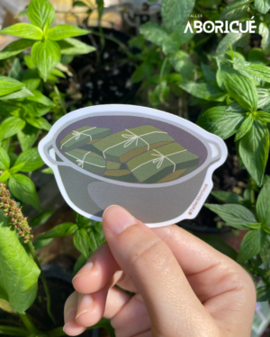 Sticker "Pasteles puertorriqueños"