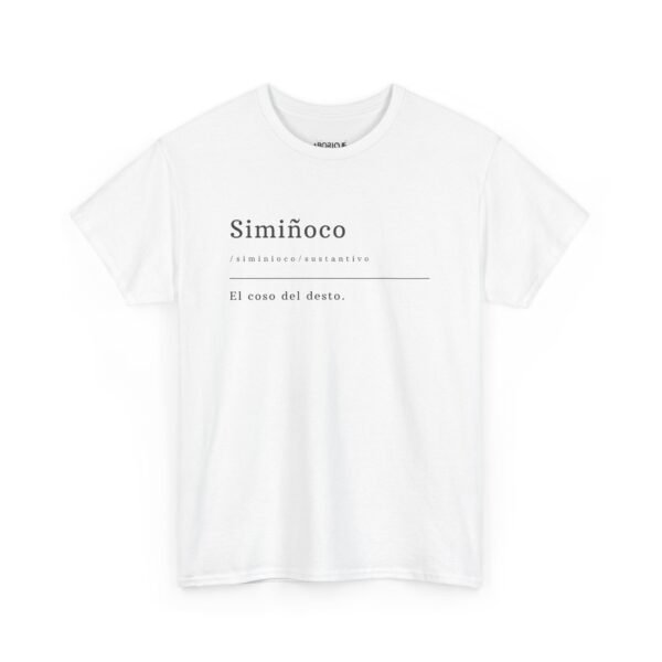 "Simiñoco" Camiseta - Puerto Rican Spanish Phrase T-Shirt