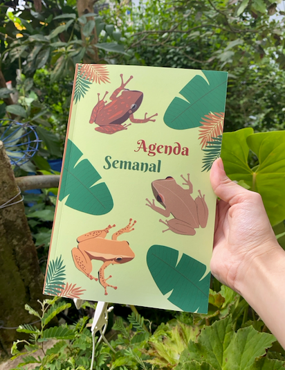 (Aboricué) Agenda Semanal "Coquíes de Puerto Rico"