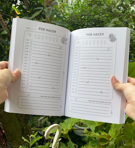 (Aboricué) Agenda Semanal "Coquíes de Puerto Rico"