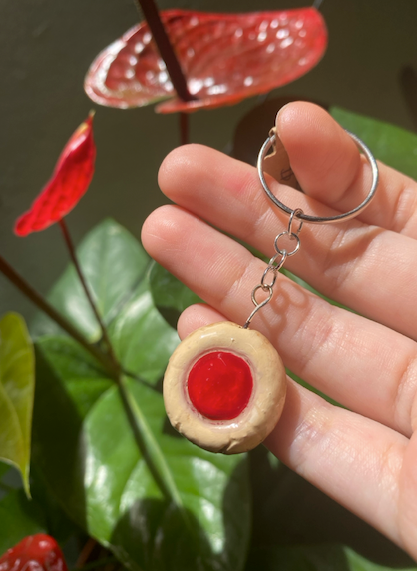 Llavero de Polvorón de Guayaba Puertorriqueño