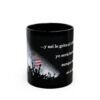Taza "BoriLuna" - Black Mug "Boricua, Aunque Naciera en la Luna"