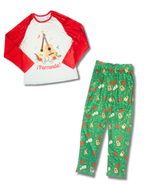 Conjunto de Pajama Navideña "Parranda" - Puerto Rican Pajama Set